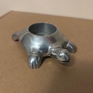 Silver Turtle Shaped Holder